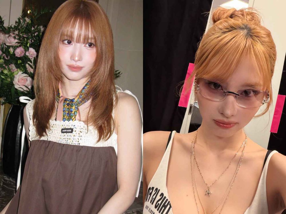 2026夏季韓星同款髮色公開！張員瑛柔霧黑茶棕、Momo焦糖奶茶棕、Sana玫瑰茶棕，這樣染最顯白！-3