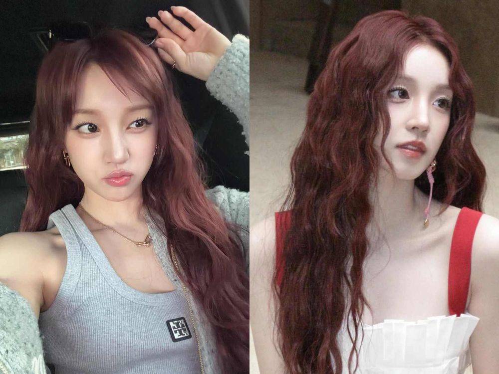 2026夏季韓星同款髮色公開！張員瑛柔霧黑茶棕、Momo焦糖奶茶棕、Sana玫瑰茶棕，這樣染最顯白！-6