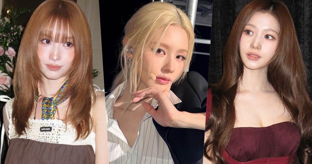 2026夏季韓星同款髮色公開！張員瑛柔霧黑茶棕、Momo焦糖奶茶棕、Sana玫瑰茶棕，這樣染最顯白！-1