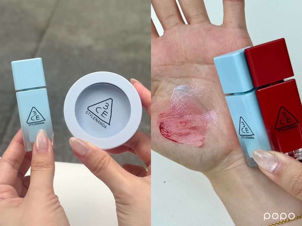 Karina「牛仔藍妝容」帶起全球爆紅趨勢！香奈兒丹寧打亮、植村秀寶寶藍飾底乳、3CE蘇打藍唇蜜...，秒去暗沉超透亮！-10