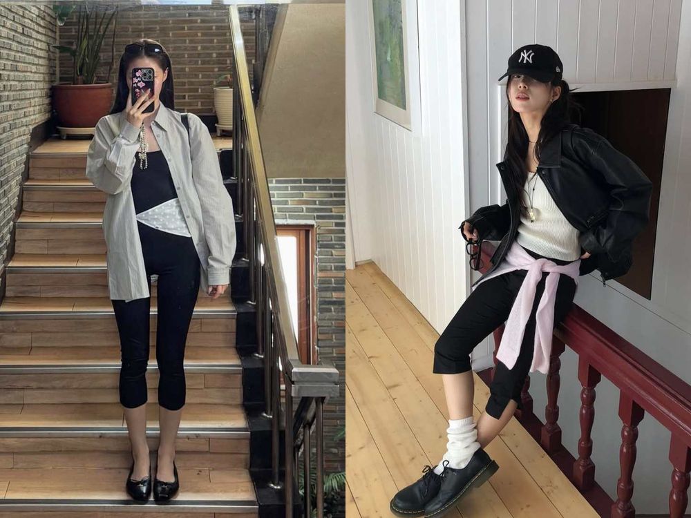 不穿短褲更時髦？「卡布里七分褲」今年必備有一件！6大重點穿出細腿高級感、根本梨形身材救星！-11