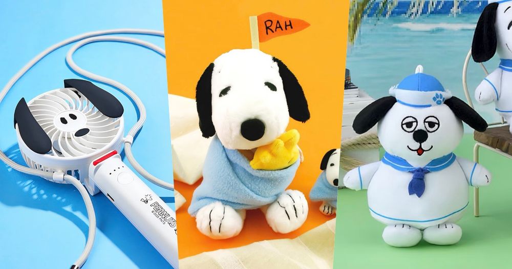 2026日本最新必買5大史努比周邊！超可愛「水手服歐拉夫吊飾、大臉史努比手持風扇」全都要扛回家！-1