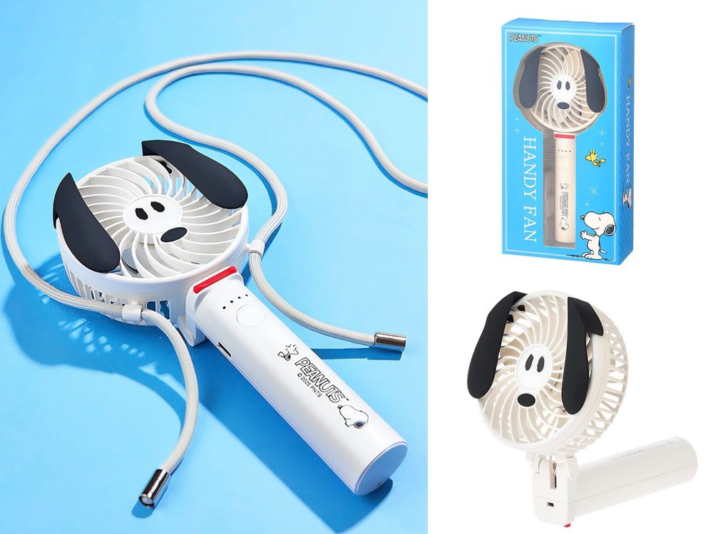 2026日本最新必買5大史努比周邊！超可愛「水手服歐拉夫吊飾、大臉史努比手持風扇」全都要扛回家！-3