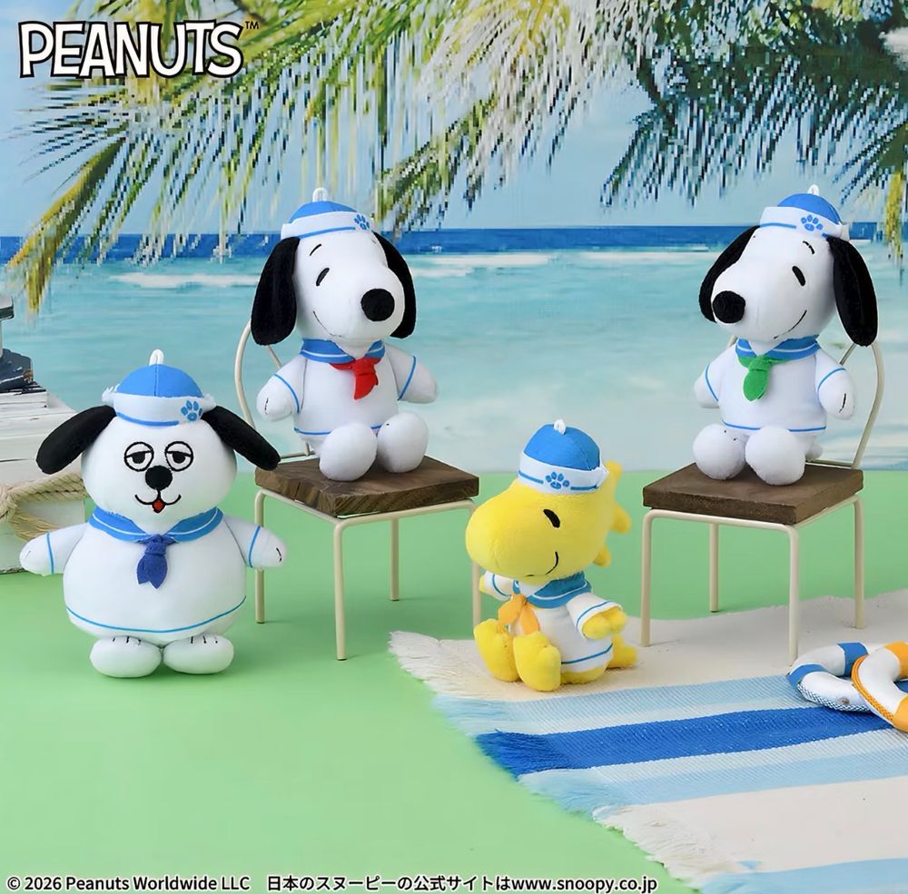 2026日本最新必買5大史努比周邊！超可愛「水手服歐拉夫吊飾、大臉史努比手持風扇」全都要扛回家！-10