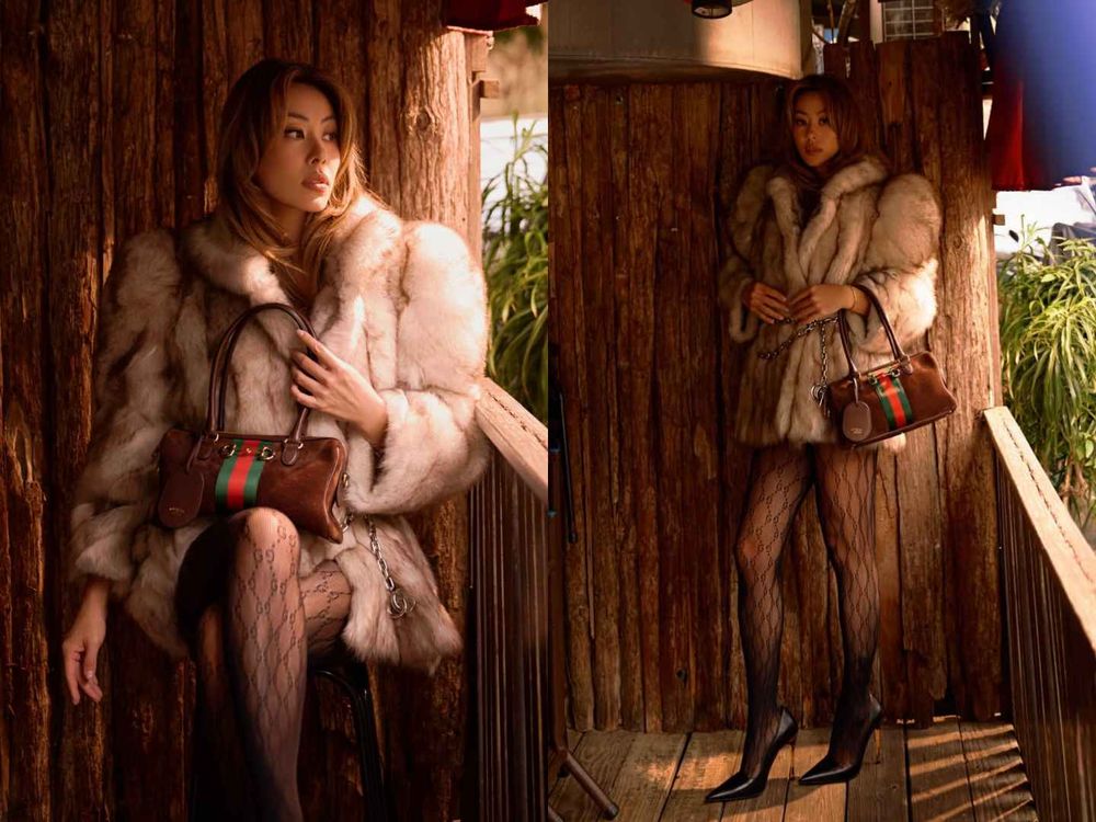 《逐玉》張凌赫、田曦薇偷偷來？新歡都揹「GUCCI爆款波士頓包」、難道是田作之赫定情物？-7