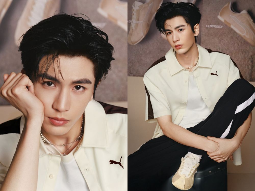 核桃瘋掉！張凌赫PUMA新廣告又帥出巔峰！痞帥感「校園男友風」以為在拍新劇～同款球鞋、襯衫台灣有賣！-4