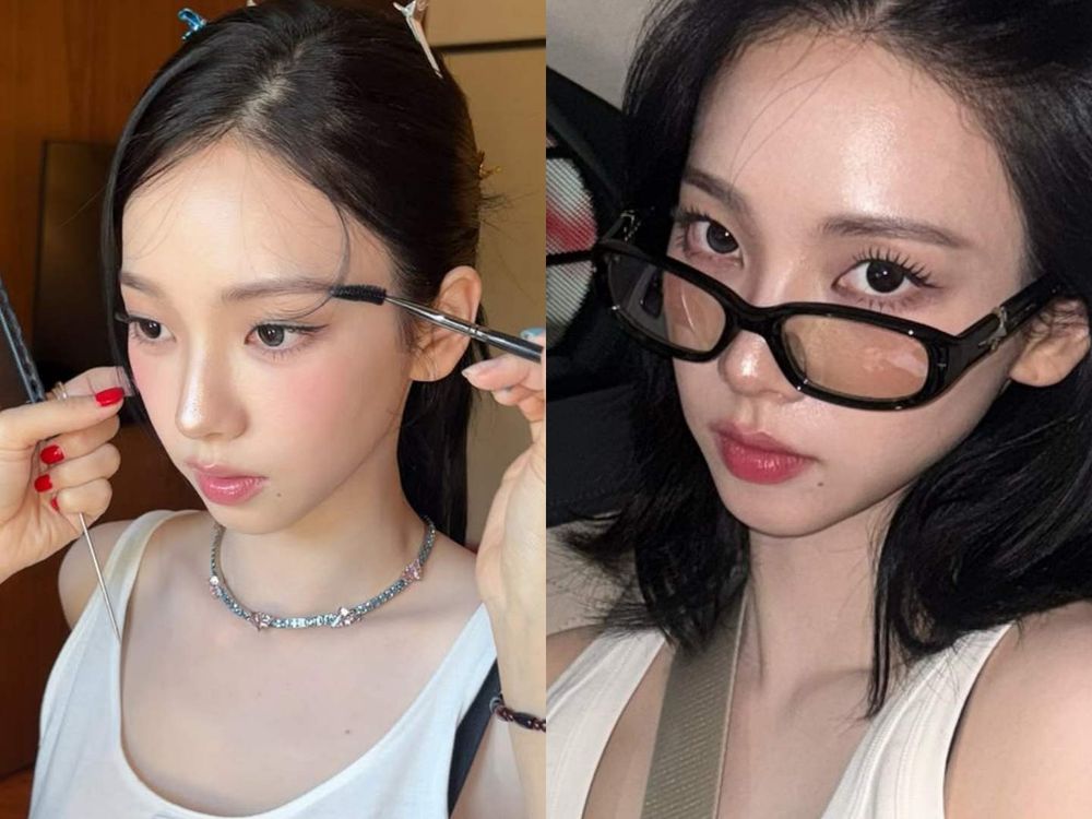夏天戴眼鏡妝容怎麼畫才不被吃掉？韓女都在畫的「框內精緻妝」5個重點公開，氣色直接被救回來！-3