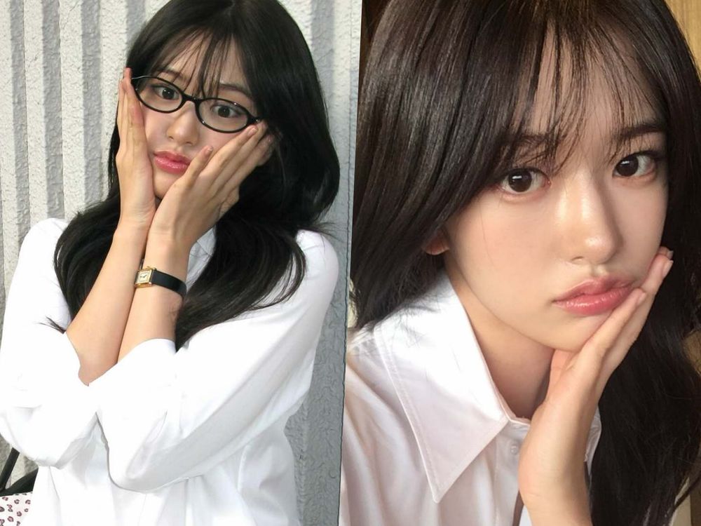 夏天戴眼鏡妝容怎麼畫才不被吃掉？韓女都在畫的「框內精緻妝」5個重點公開，氣色直接被救回來！-4