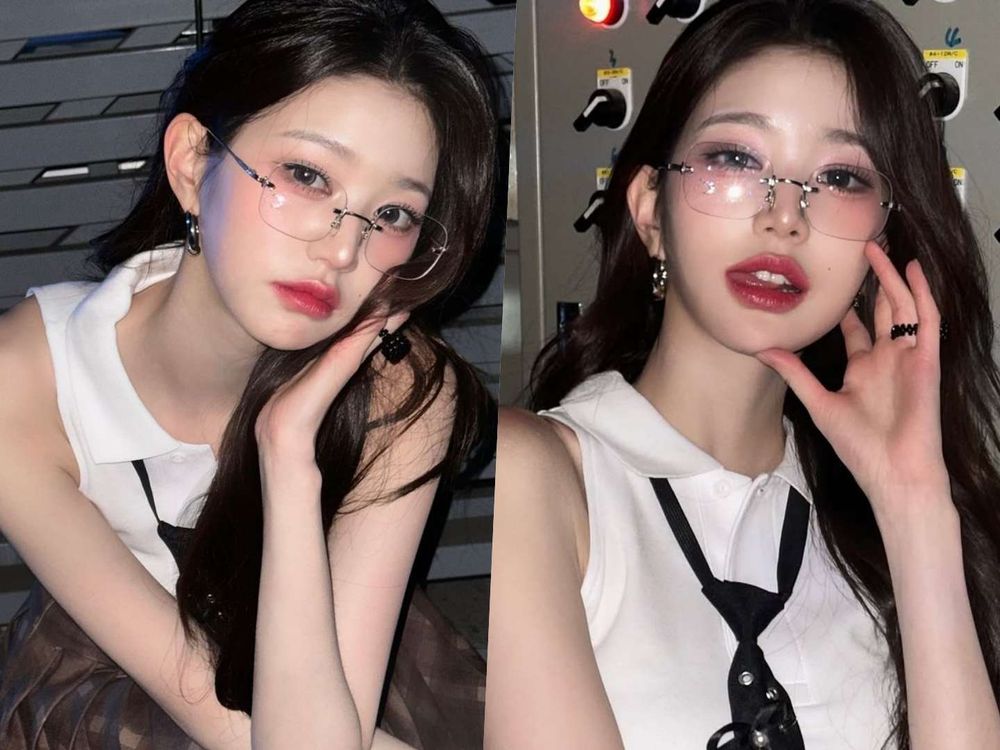 夏天戴眼鏡妝容怎麼畫才不被吃掉？韓女都在畫的「框內精緻妝」5個重點公開，氣色直接被救回來！-5