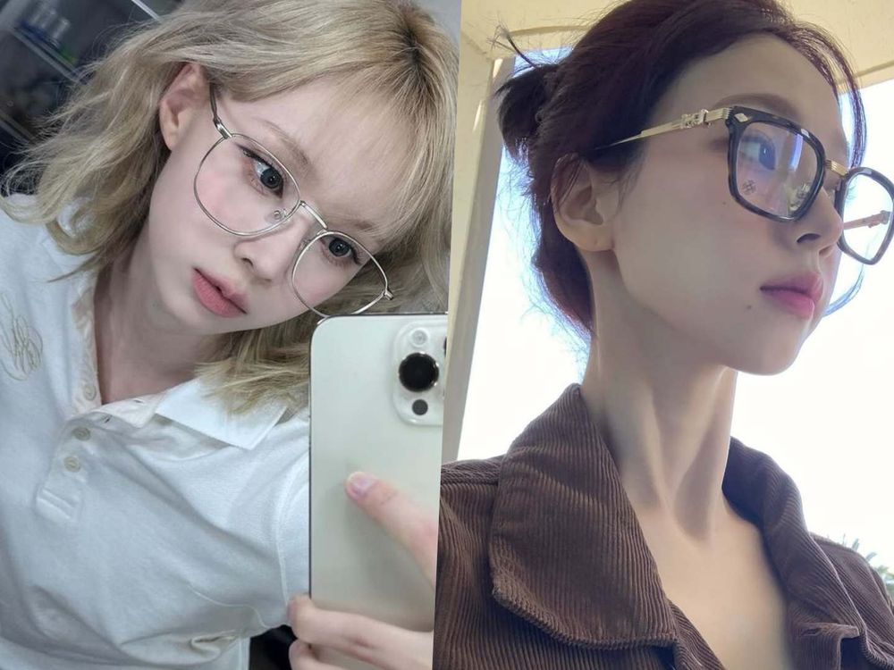 夏天戴眼鏡妝容怎麼畫才不被吃掉？韓女都在畫的「框內精緻妝」5個重點公開，氣色直接被救回來！-6