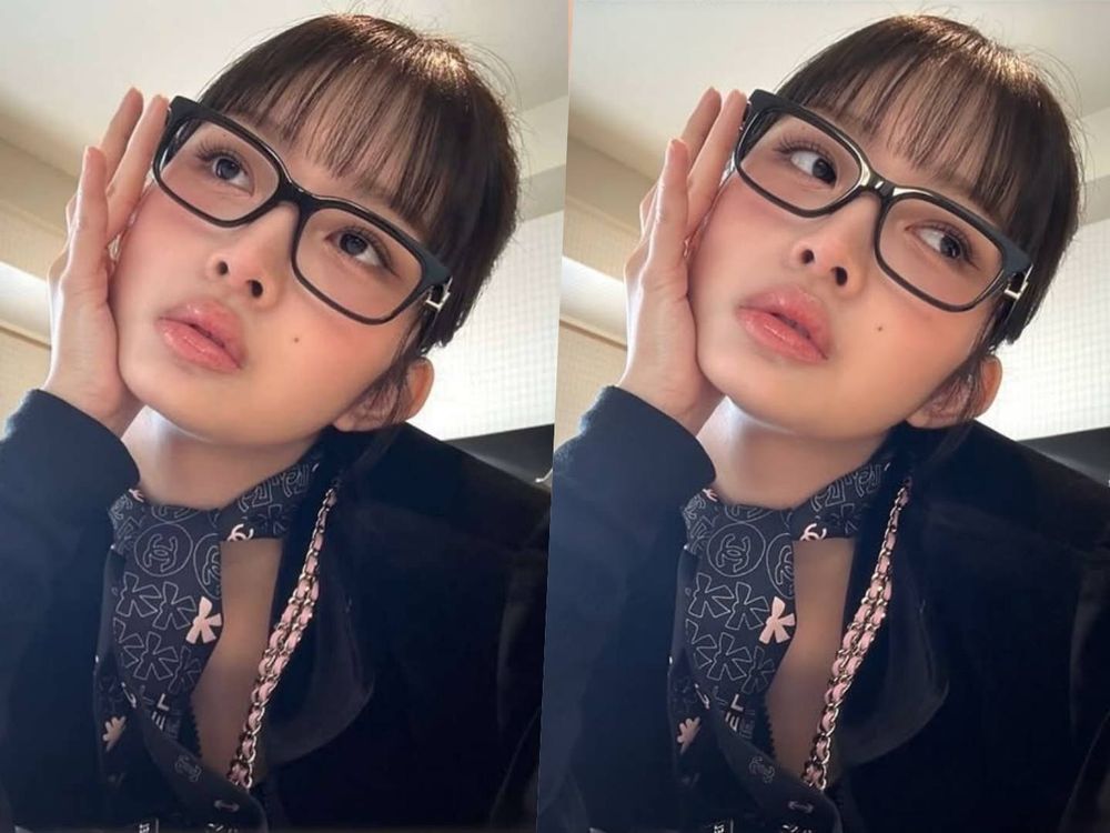 夏天戴眼鏡妝容怎麼畫才不被吃掉？韓女都在畫的「框內精緻妝」5個重點公開，氣色直接被救回來！-9