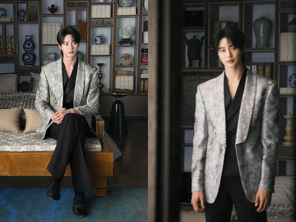 這大君我可以！邊佑錫《21世紀大君夫人》每套造型帥暈！190公分西裝「禁欲系穿搭」帥到沒朋友！-9