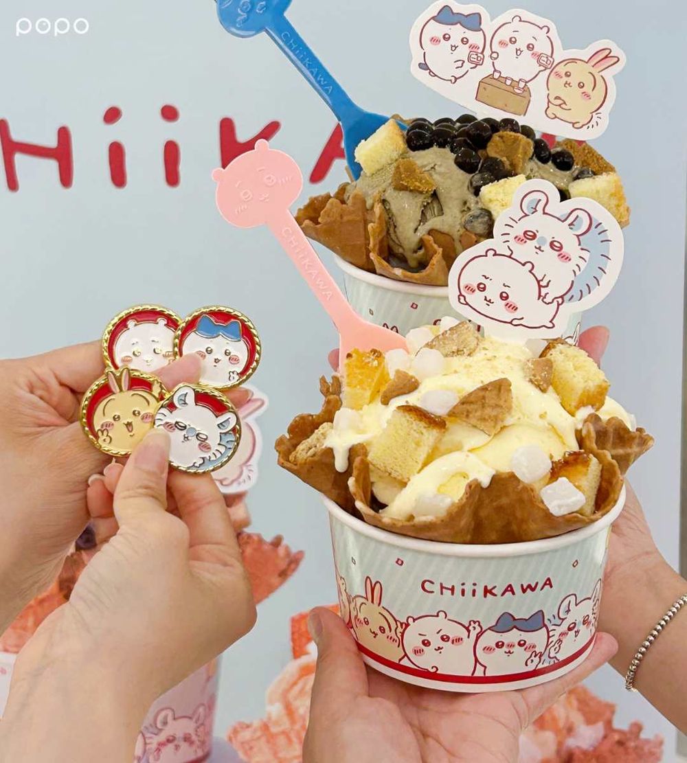 酷聖石又跟吉伊卡哇聯名啦！除草證&小桃吉伊插卡+限定冰品太欠吃、還有8款徽章要收藏！-2