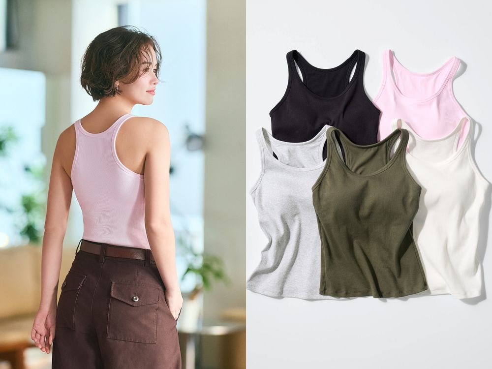 UNIQLO今年Bra Top大升級！脆友狂推「這款」單穿超好看、韓妞疊穿選這件！-7