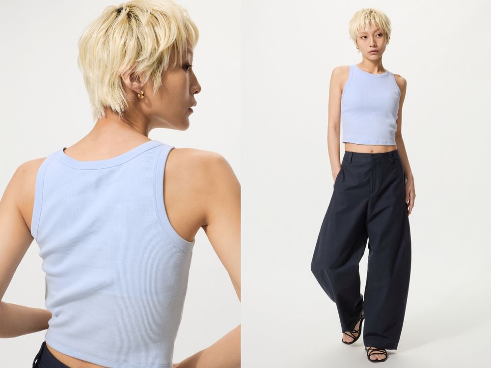 UNIQLO今年Bra Top大升級！脆友狂推「這款」單穿超好看、韓妞疊穿選這件！-12