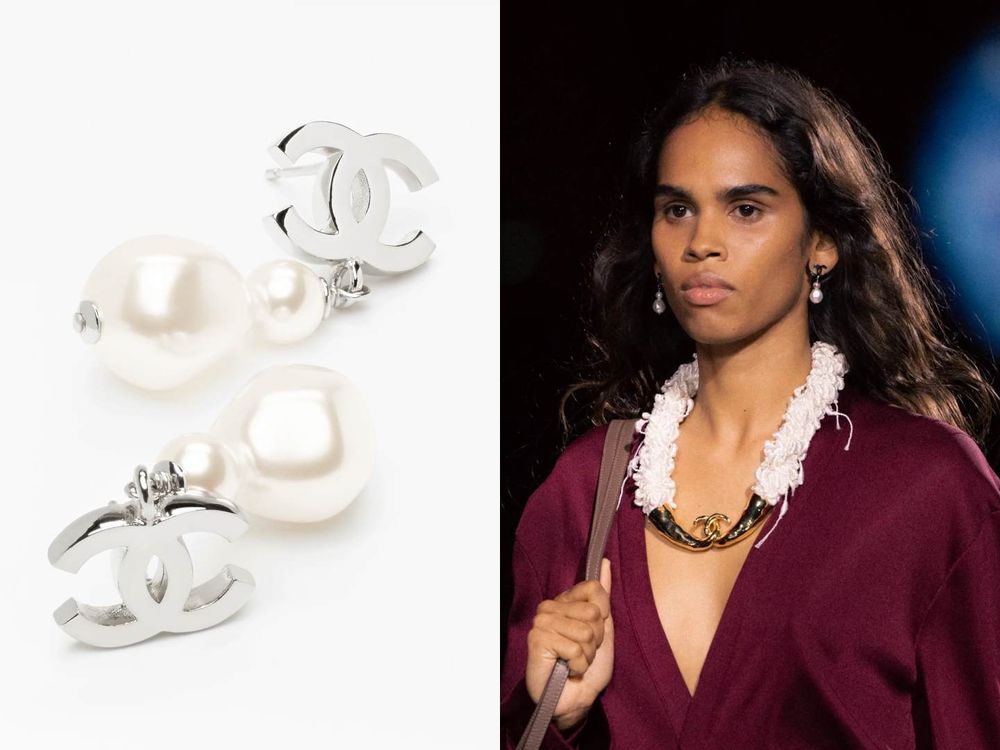換設計師後更美了！CHANEL八款「夢幻耳環」新價格清單！經典雙C珍珠兩萬多收、美到心臟漏拍！-10
