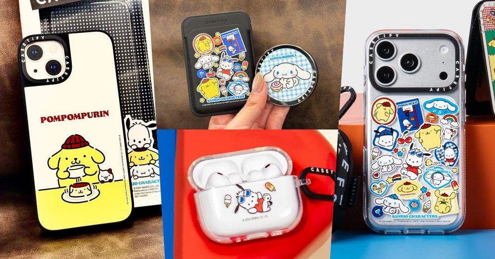 快衝官網結帳！CASETiFY三麗鷗「狗狗三巨頭」系列超可愛！呆呆布丁狗、大耳狗是Jennie最愛？！-2