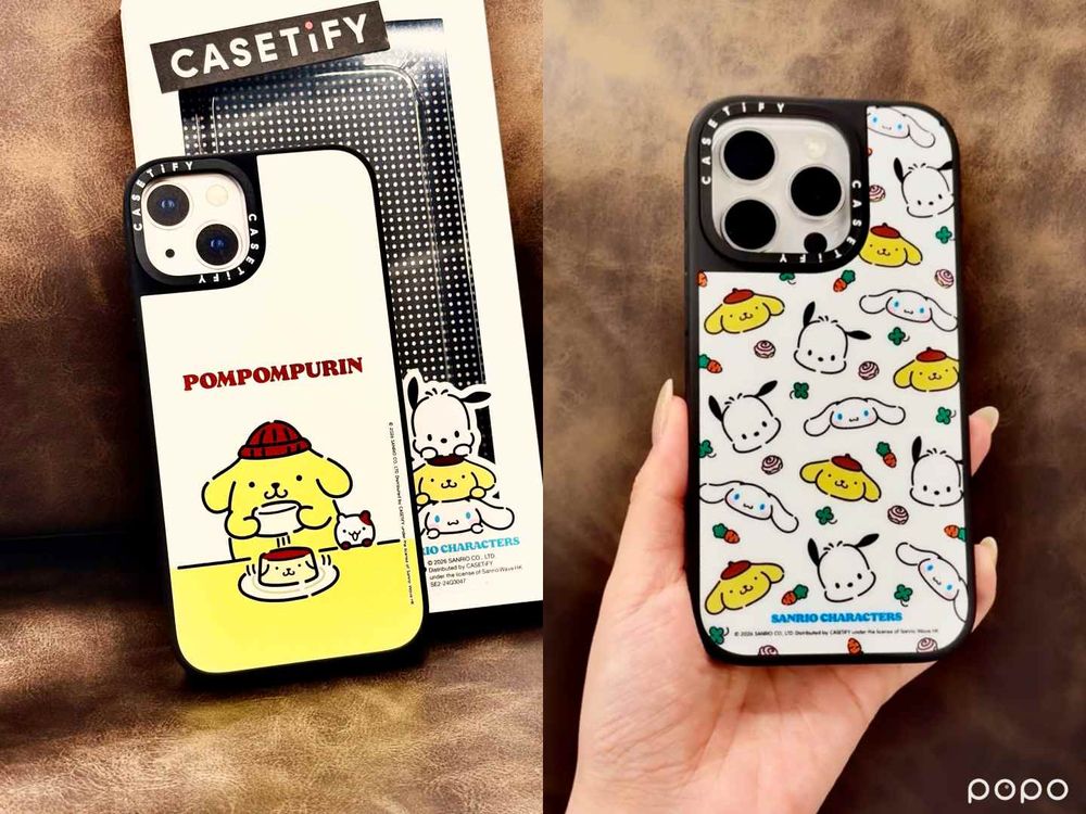 快衝官網結帳！CASETiFY三麗鷗「狗狗三巨頭」系列超可愛！呆呆布丁狗、大耳狗是Jennie最愛？！-5