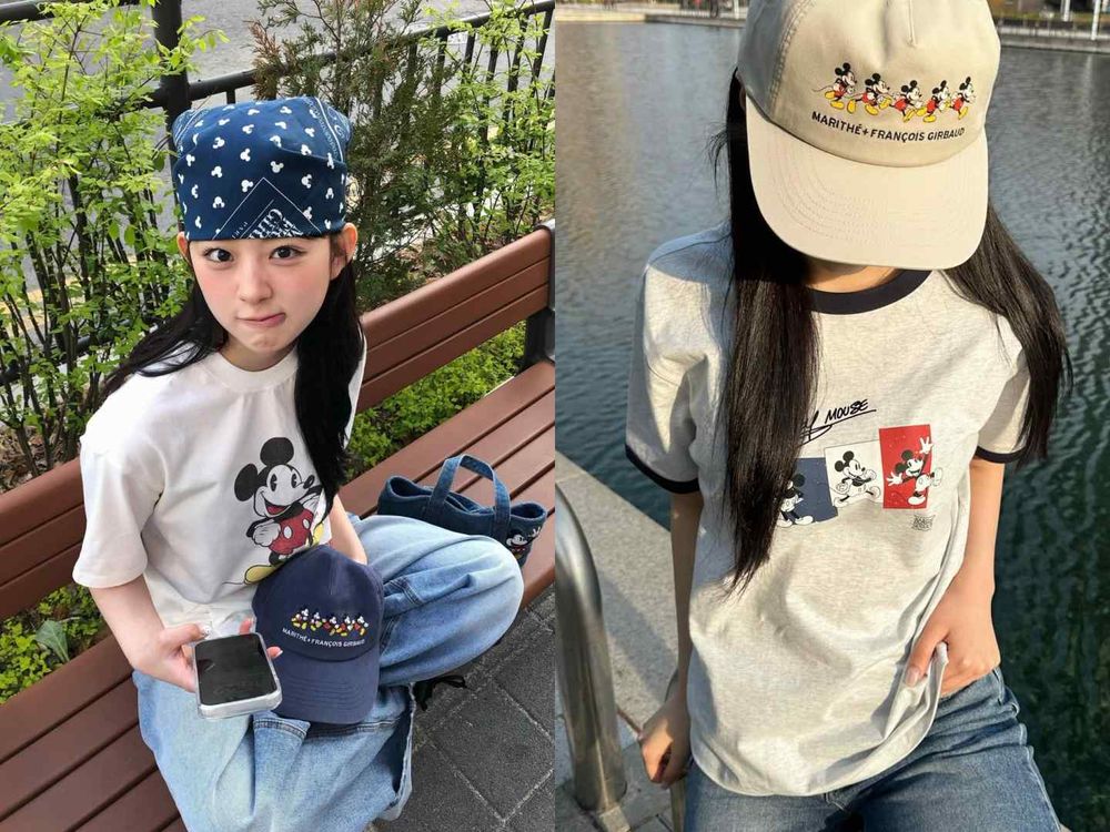 呼叫米奇控！M+FG攜手迪士尼首度變身！「復古T恤、棒球帽」韓妞都搶穿、連小孩的份也要全包！-8