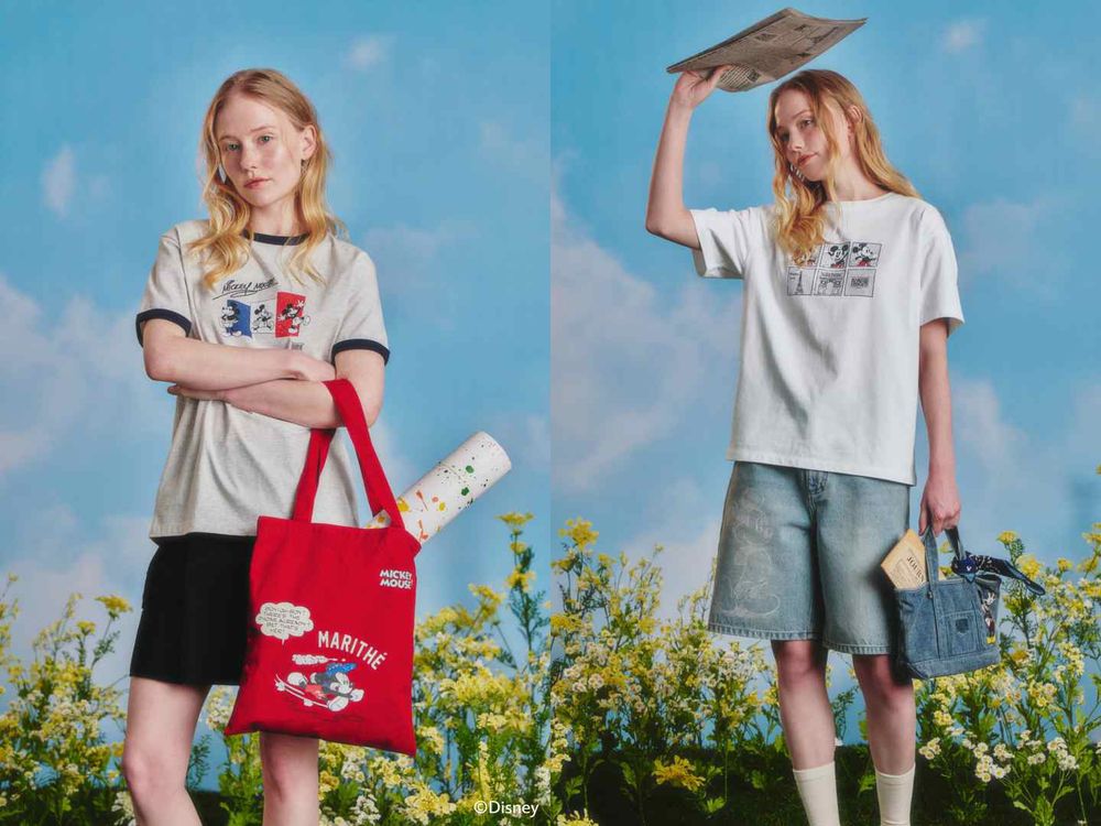 呼叫米奇控！M+FG攜手迪士尼首度變身！「復古T恤、棒球帽」韓妞都搶穿、連小孩的份也要全包！-10