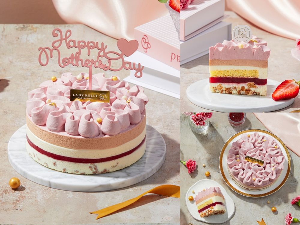 2026母親節蛋糕推薦！「LADY M草莓開心果千層、星巴克葡萄夏洛特蛋糕」送這絕對不出錯！-8