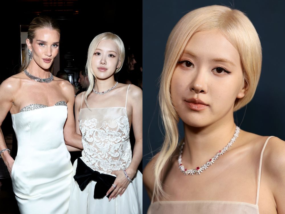 Tiffany紐約晚宴把女神們都找來了！Rosé淡裸妝美的像公主、宋雨琦高清生圖也美的像AI！-5