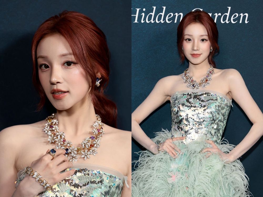 Tiffany紐約晚宴把女神們都找來了！Rosé淡裸妝美的像公主、宋雨琦高清生圖也美的像AI！-8