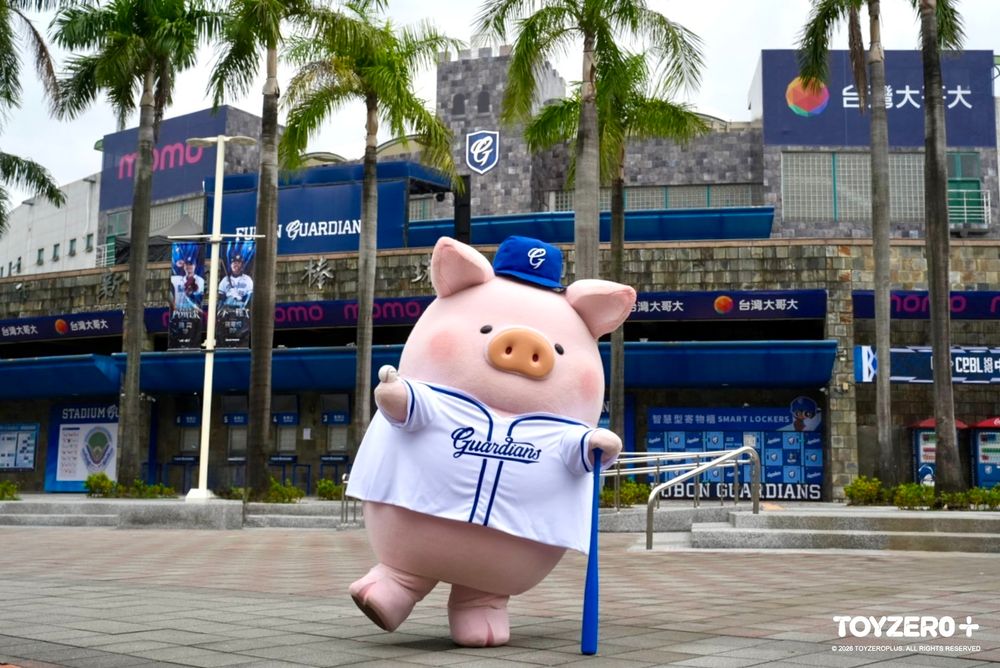 富邦悍將最萌開球嘉賓！「罐頭豬LuLu」驚喜現身新莊棒球場、5大主題打卡區&周邊一次看！-7