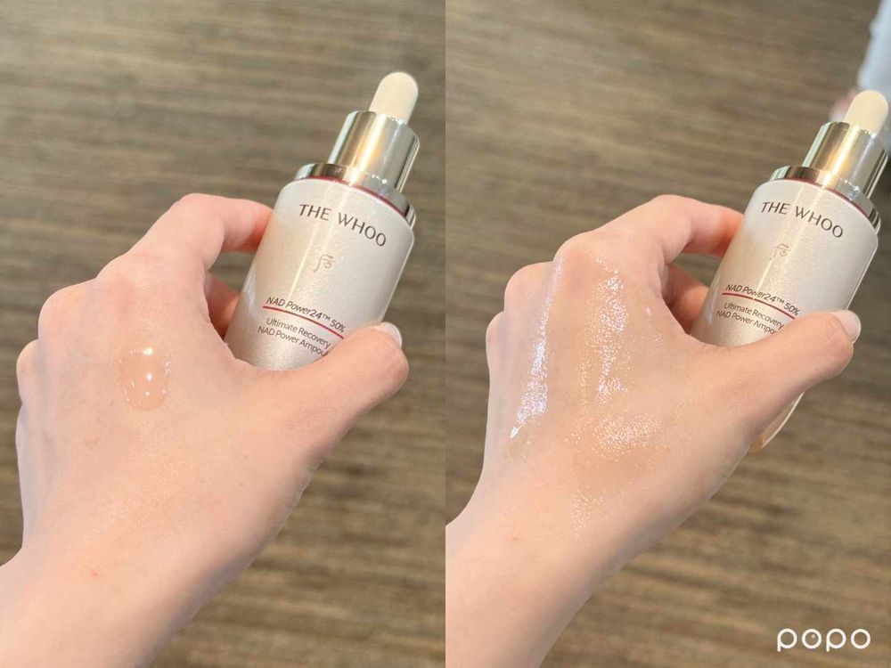 THE WHOO后獨家曝光金智媛絕美新形象！妝前保養、抗老必用「快充安瓶」，奢華加入滿滿NAD成分，肌膚緊緻又透光！-3