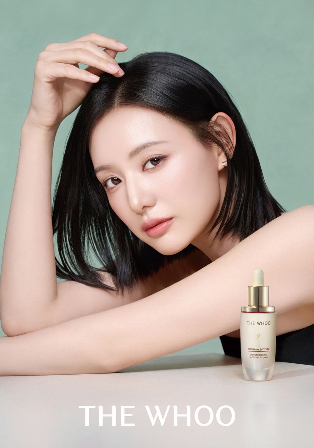 THE WHOO后獨家曝光金智媛絕美新形象！妝前保養、抗老必用「快充安瓶」，奢華加入滿滿NAD成分，肌膚緊緻又透光！-6