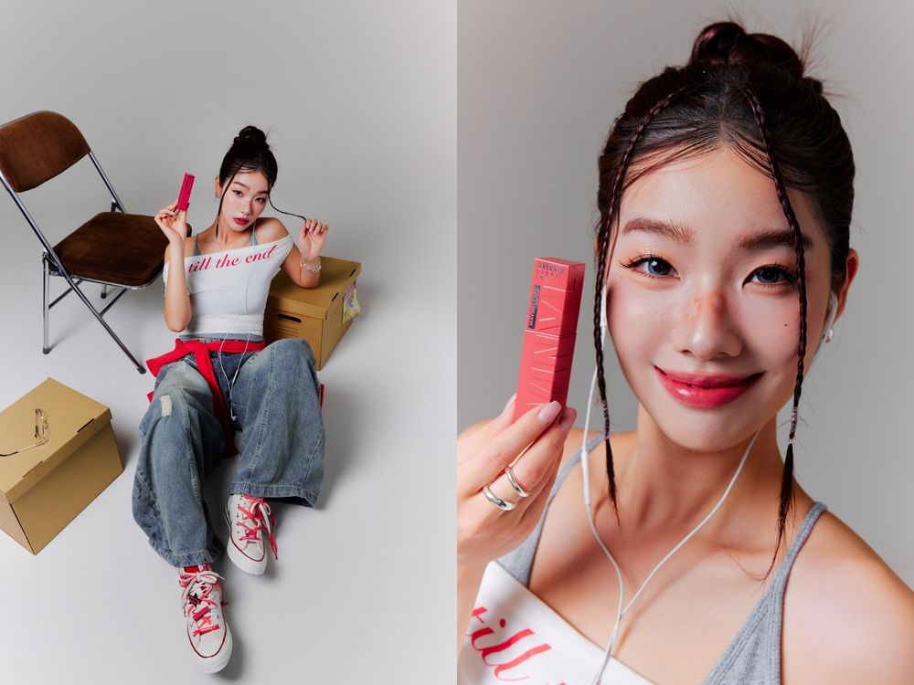 2026最潮美妝跨界聯名！媚比琳攜手Converse打造鎖吻棒「加速心動紅」限量色，指定門市消費就能獲得、趕快來蒐集！-9