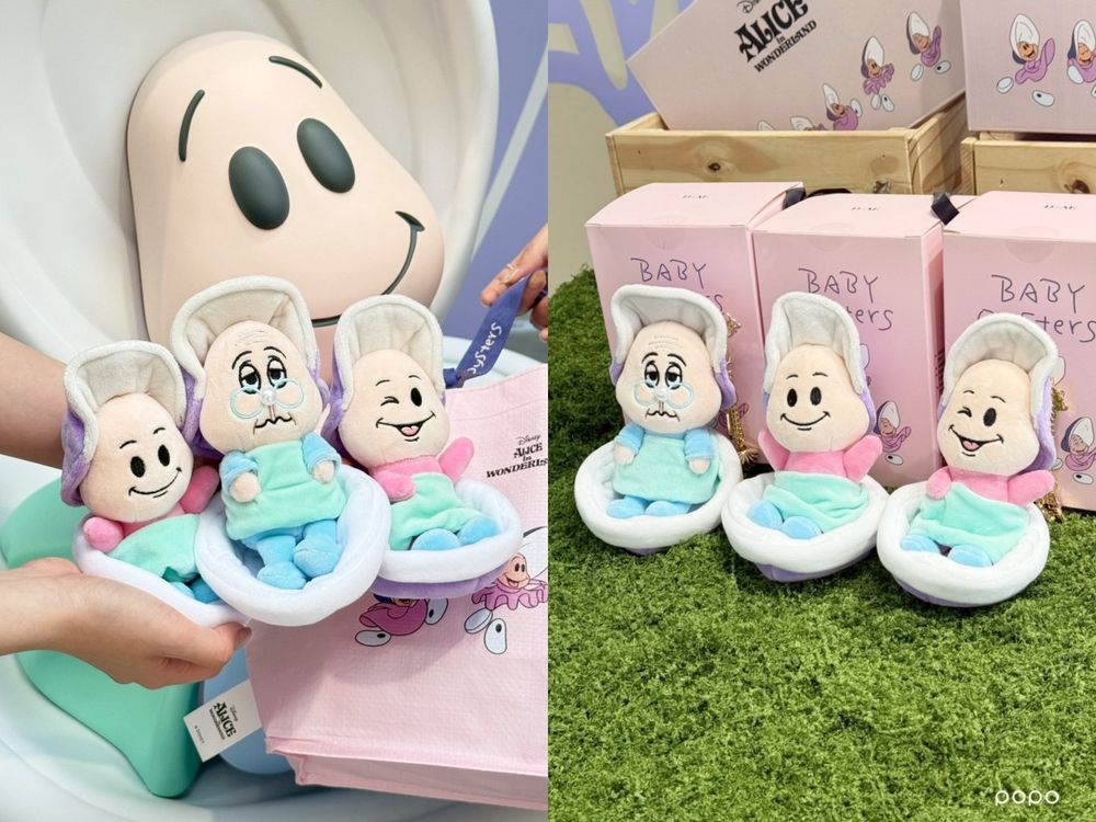 迪士尼最萌隱藏角色！D+AF竟推出「牡蠣寶寶系列」超可愛打卡點快衝！愛麗絲夢遊仙境、妙妙貓也有！ -12