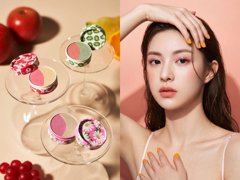 夏日戀愛濾鏡直接開滿！PAUL & JOE「花漾眼彩＋軟糖唇露」甜到發光、從眼到唇一秒變身夏日甜心！-4