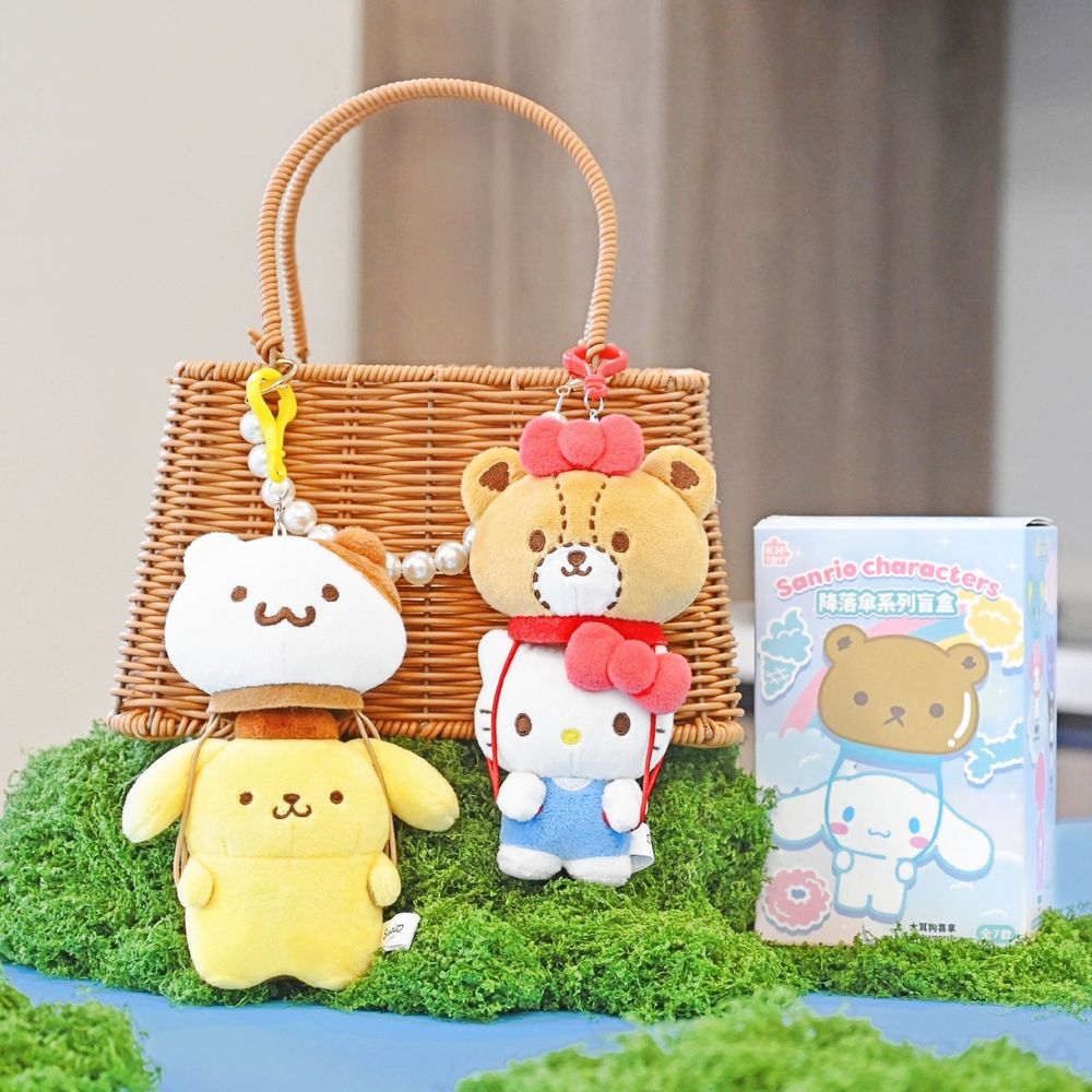 7-11開賣三麗鷗周邊小物！超實用「大頭Hello Kitty搥背棒」、萌翻「小熊降落傘大耳狗」全都想要！-11