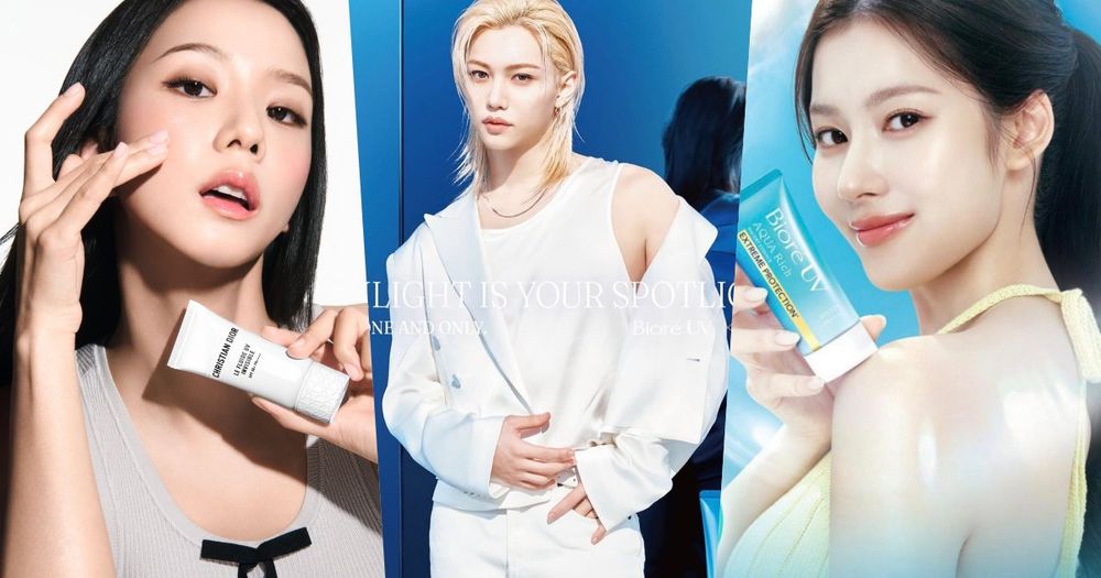 2026韓星同款話題防曬品推薦！JISOO柔焦防曬棒、Felix清爽水膜防曬、然竣水凝乳太實用！-1