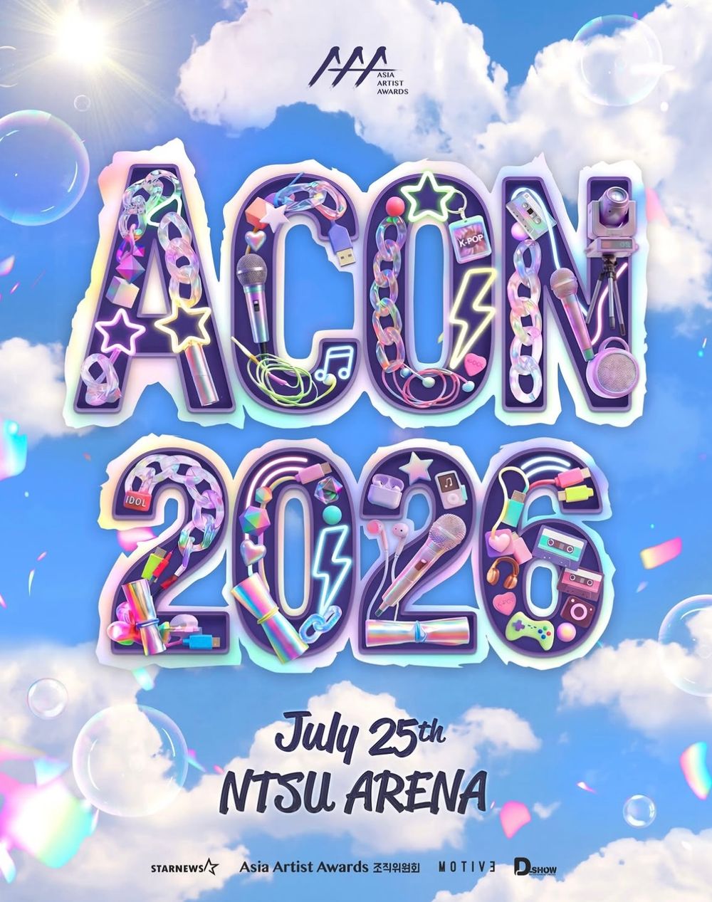 2026太快樂！WATERBOMB確定引爆高雄，AAA將重返世運、ACON於7/25提前在林口體育館登場！-9