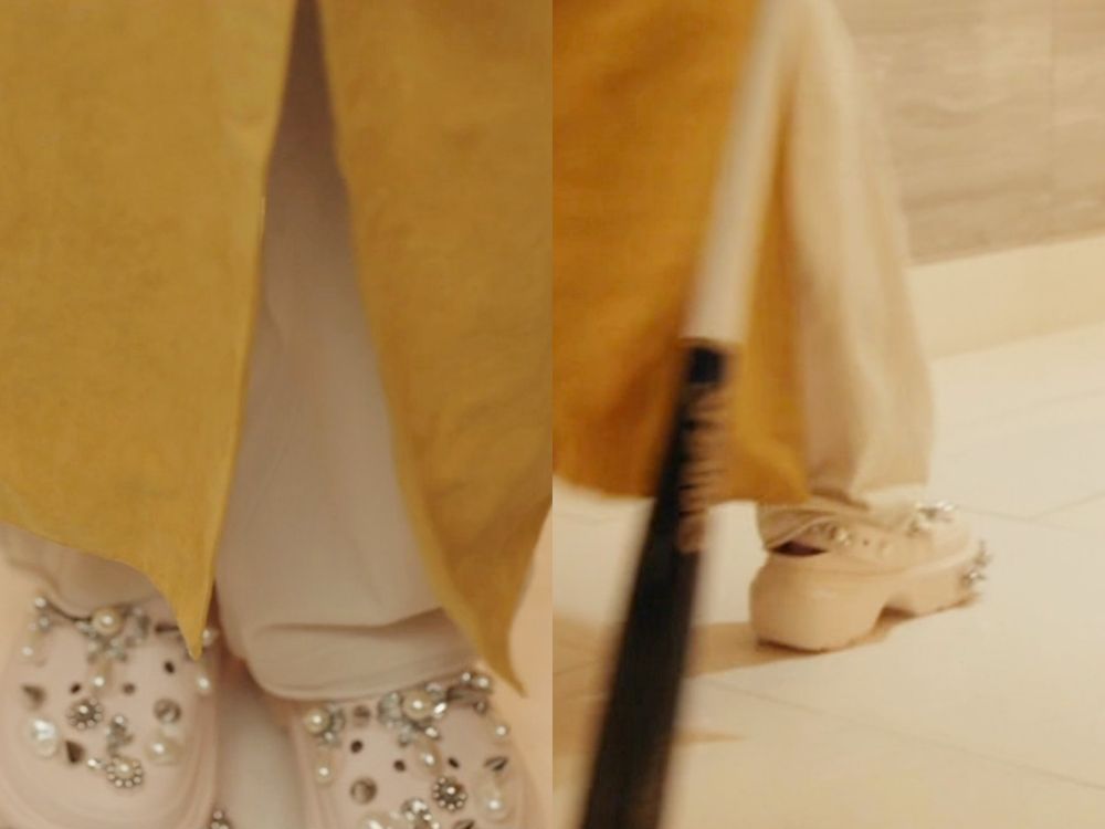 原來《21世紀大君夫人》IU最愛鞋是它！劇中連換三雙「Crocs洞洞鞋」厚底高跟穿出兩百公分氣場！-3