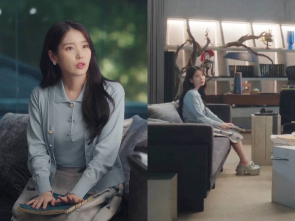 原來《21世紀大君夫人》IU最愛鞋是它！劇中連換三雙「Crocs洞洞鞋」厚底高跟穿出兩百公分氣場！-4