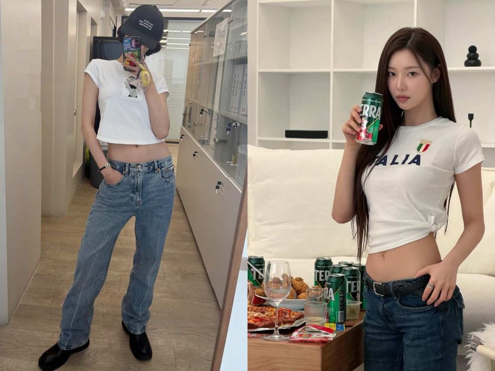 夏天T恤怎麼穿？5招「不無聊穿搭技巧」學起來！短版衣櫃必備、原來滾邊是今年關鍵字！-2