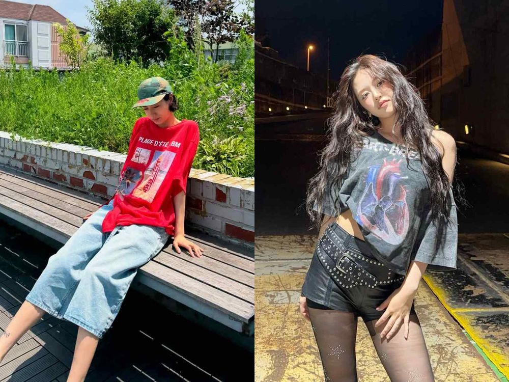 夏天T恤怎麼穿？5招「不無聊穿搭技巧」學起來！短版衣櫃必備、原來滾邊是今年關鍵字！-6