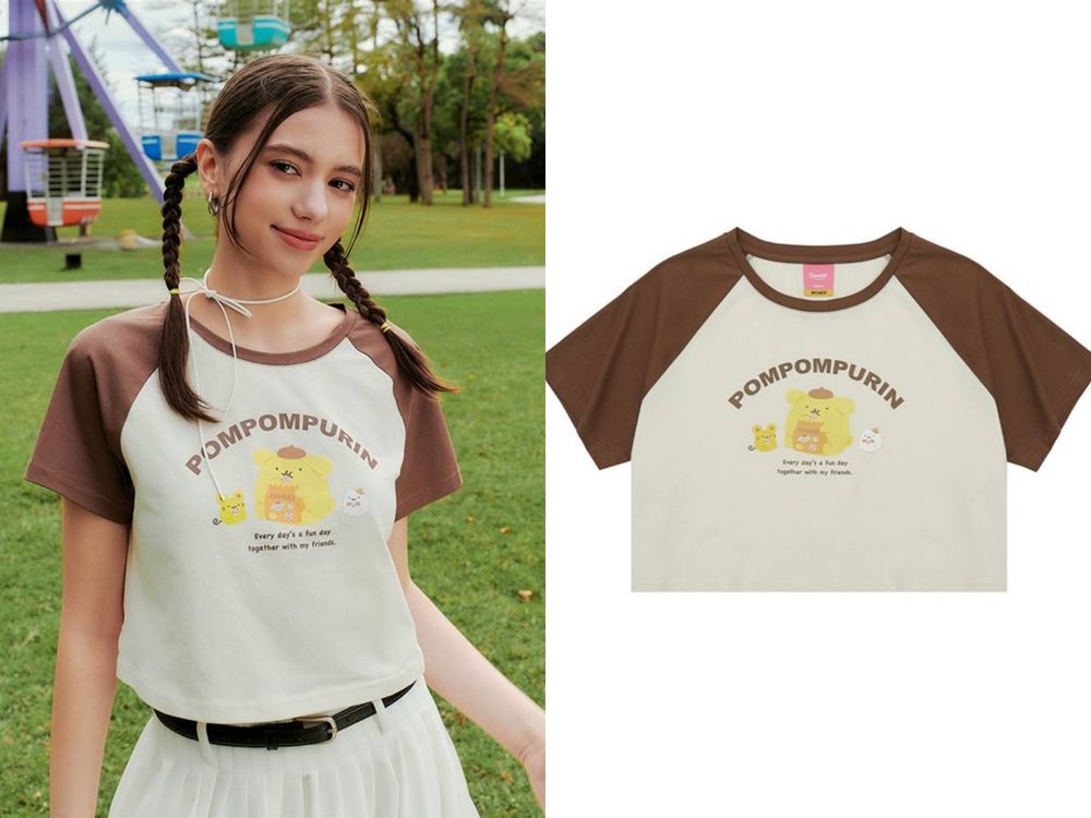 夏天T恤怎麼穿？5招「不無聊穿搭技巧」學起來！短版衣櫃必備、原來滾邊是今年關鍵字！-14