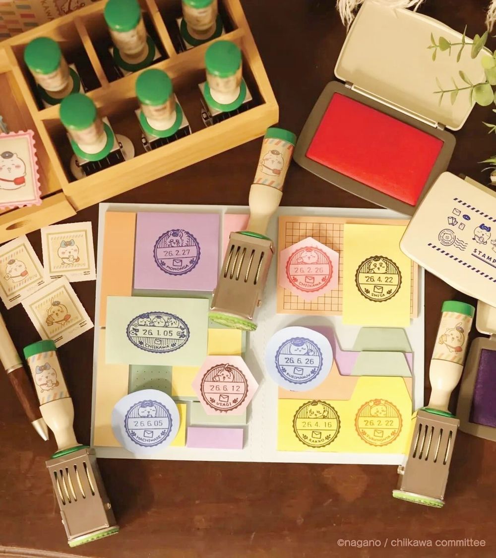 吉伊卡哇跟日本郵局聯名了！超可愛「郵差烏薩奇郵票+明信片組、小八日期戳章」全都想收藏！-2