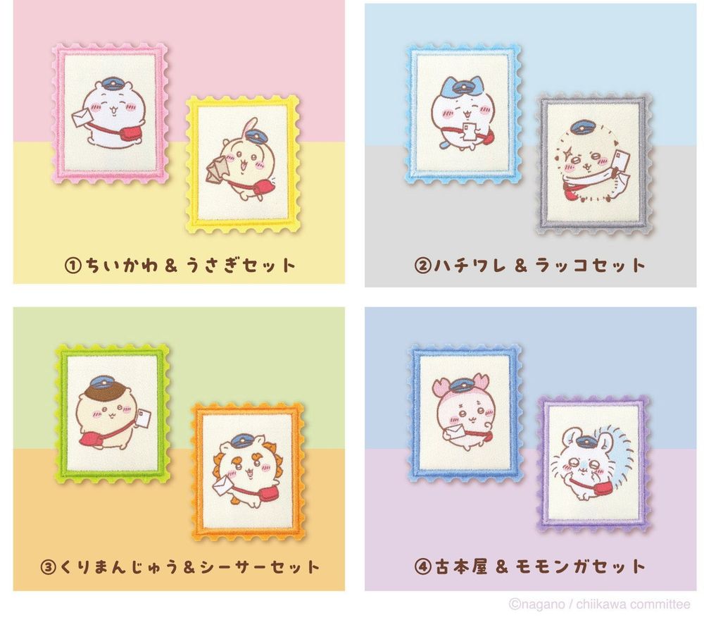 吉伊卡哇跟日本郵局聯名了！超可愛「郵差烏薩奇郵票+明信片組、小八日期戳章」全都想收藏！-10
