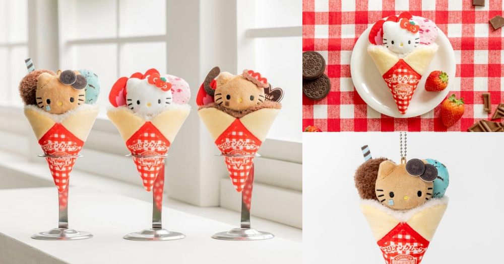 誰把凱蒂貓包進可麗餅了！日妞狂討論「Hello Kitty巧克力可麗餅吊飾」可愛發瘋、這天開賣！-1