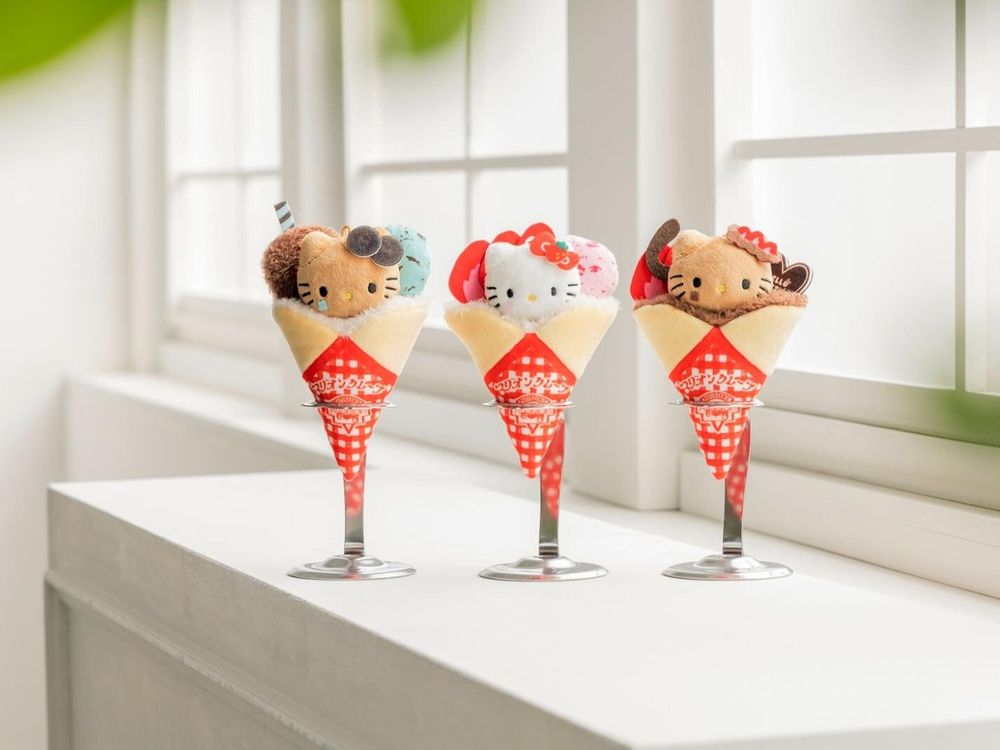 誰把凱蒂貓包進可麗餅了！日妞狂討論「Hello Kitty巧克力可麗餅吊飾」可愛發瘋、這天開賣！-2