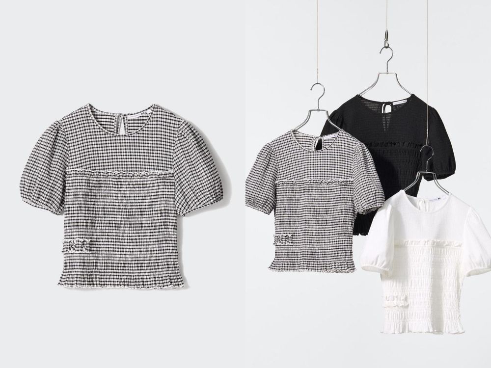 UNIQLO首度聯名Cecilie Bahnsen！「澎澎袖長裙、大花上衣」超必收、把北歐浪漫穿進日常！-9