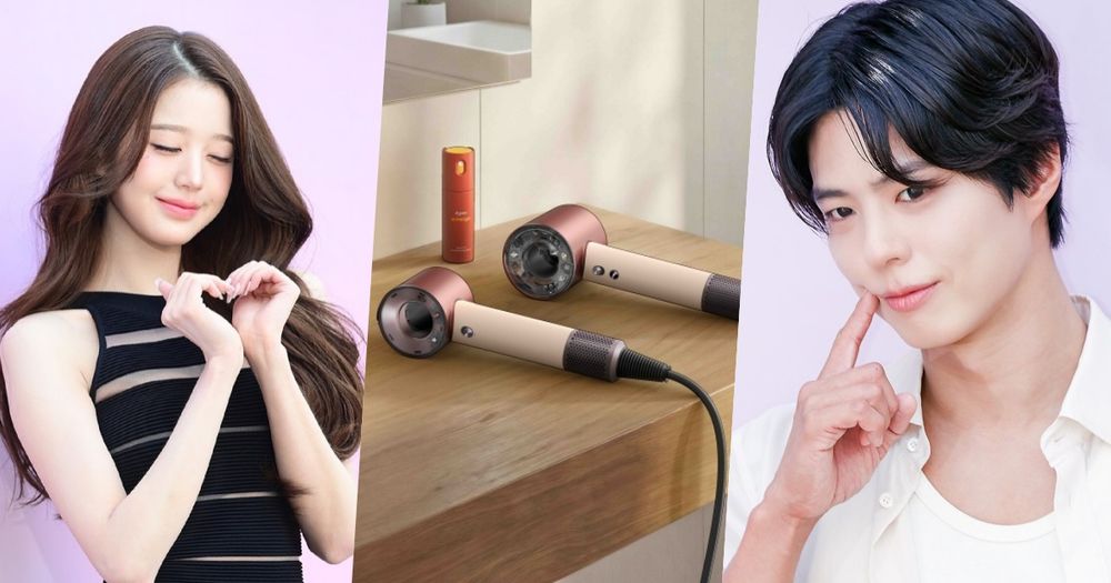Dyson太懂找品牌大使！朴寶劍＆張員瑛夢幻同框首爾快閃店，搶先體驗全新「隨行吹風機」，必買亮點快筆記！-1