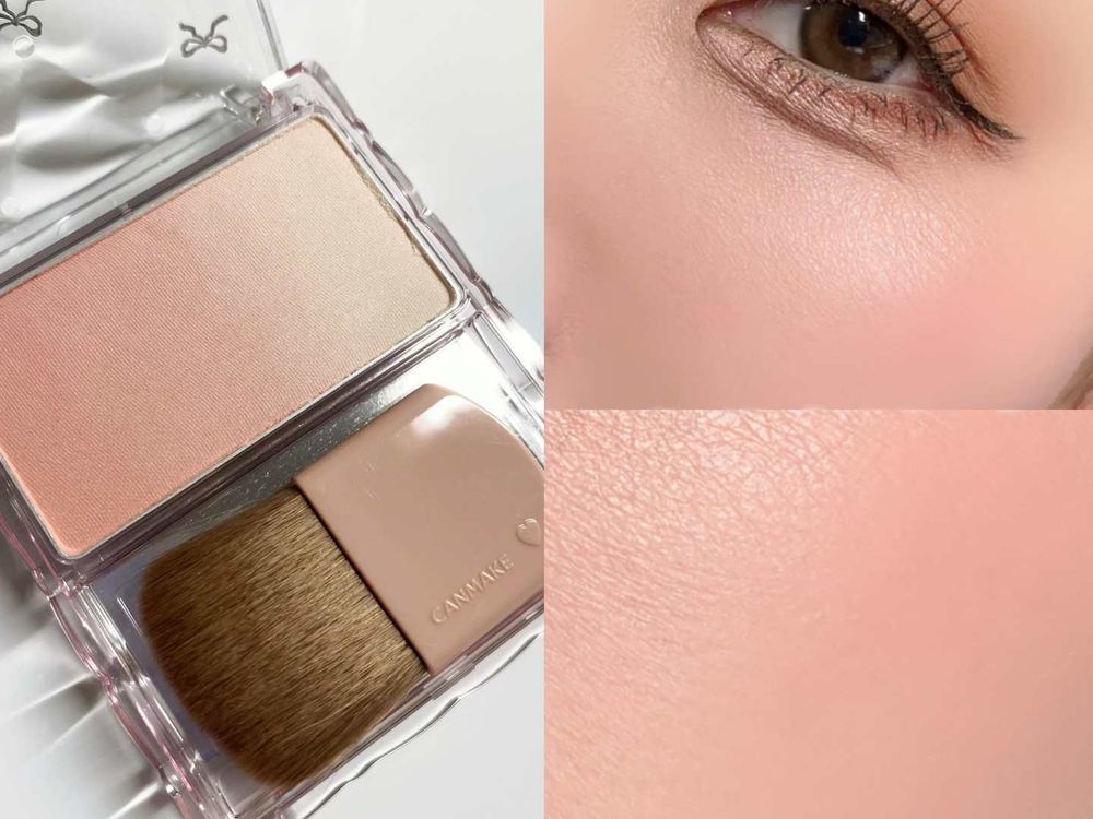 開賣被搶到缺貨！CANMAKE漸層腮紅結合頰彩＋打亮、一刷曖昧光澤太高級，被譽為SUQQU平替，獨賣資訊趕快筆記！-6