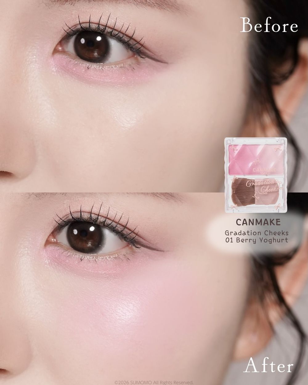 開賣被搶到缺貨！CANMAKE漸層腮紅結合頰彩＋打亮、一刷曖昧光澤太高級，被譽為SUQQU平替，獨賣資訊趕快筆記！-2