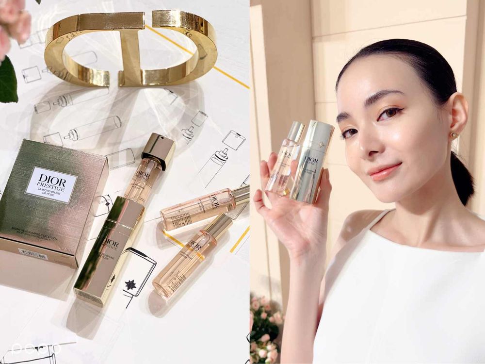 一噴直接高級臉！DIOR「玫瑰精華噴霧」未上市被問爆，補水補光補妝三合一，拿在手上根本奢侈品本人！-5